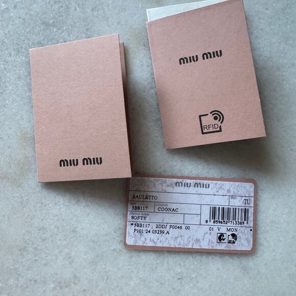 Miu Miu - Beau leather bag -Large - Picture 7 of 7